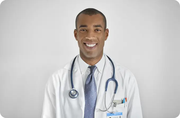 Male doctor